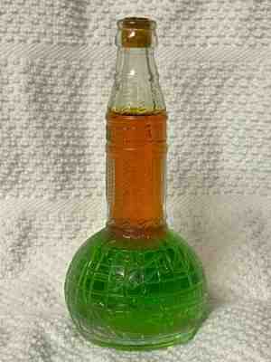Rare NEHI Top Of The World Mini Bottle 1920’s Worlds Fair Orig. Cork/Fluid NICE!