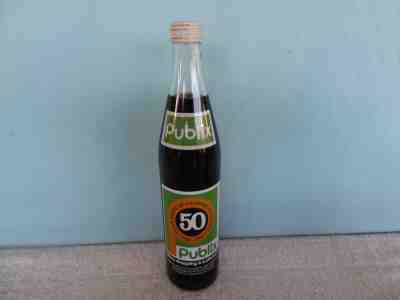 1980 PUBLIX 50 YEARS OF SHOPPING PLEASURE 1930-1980 16 OZ GLASS COCA COLA BOTTLE