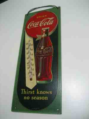 coca cola thermometer 1944  never used,  