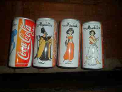 coca cola Aladdin  venazuela 4 cans  4 of 6