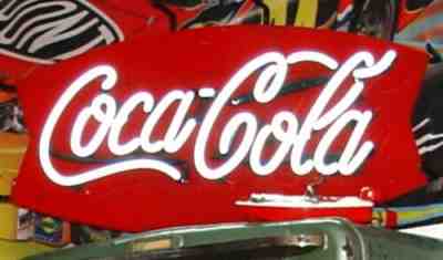 NEON LIGHT RETRO COCA COLA COKE SODA DRINK BEER BAR STORE SHOP HOME DECOR SIGN 
