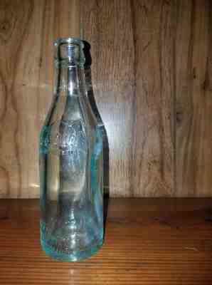 ICY BLUE STRAIGHT SIDE MOUNT AIRY NC COCA COLA BOTTLE MOUNT AIRY BOTTLING WORKS 