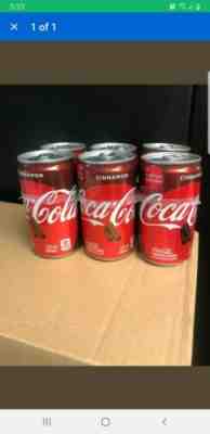 Coca Cola Cinnamon 6 Pack Limited Edition7.5oz cans 