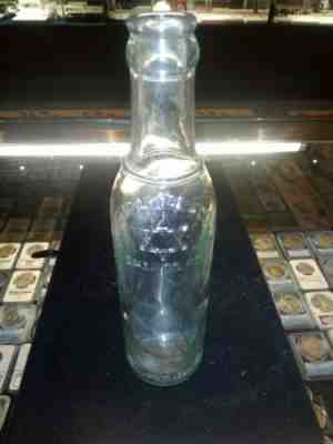 RARE Vintage (STAR OF DAVID) Coca Cola 7.Ounce Bottle Sharon, PA 