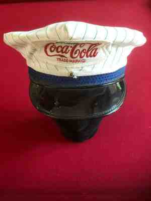 1950-60's, Coca-Cola, Vintage Delivery Man Hat (Scarce / Vintage) 