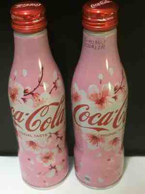 SHIP FREE Japanese Sakura Coke 2X full bottle
