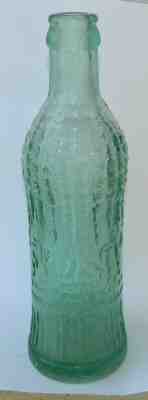 Vtg 1925 Pat Blue/Green Glass FROSTY 6oz BENZ ORANGE SODA