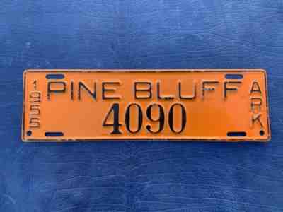 1955 Pine Bluff Ark. City License
