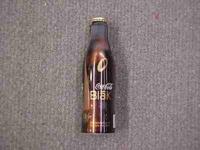 Coca Cola Aluminium Bottle Blak PROTOTYPE TEST Rare Bottle SPAIN 2007 "Unopened"