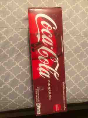 New Limited Edition Coke Cinnamon In Box 12 Pack + 6 Mini Cinnamon Cokes