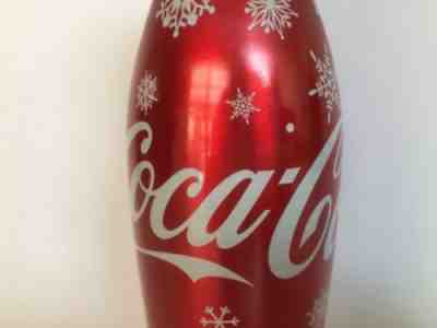 Singapore Snowflake Christmas Aluminum Coca-Cola Bottle 250 ml (2016-6981)