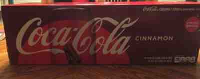 COCA COLA LIMITED EDITION CINNAMON FLAVORED 12 PACK FULL CANS