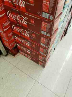 12 Pack 12 OZ Cans COCA COLA CINNAMON Flavored 2019 LIMITED EDITION New