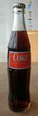  Nice Coca Cola Glass bottles. ACL from Sri Lanka, Colombo. Full bottle