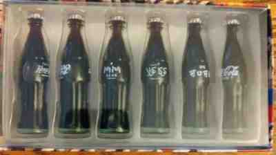 International Coca-Cola Miniature Contour Bottle New Sealed Liquid Rare Collect