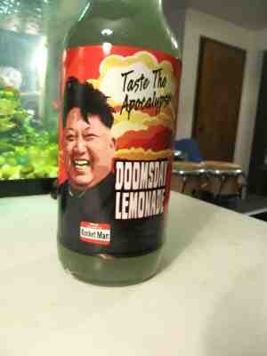 Rocket Man Soda "Doomsday Lemonade" Taste the Apocalypse 