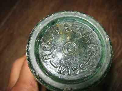 Holly Springs MISS  Vintage 6 Oz  Embossed Coca-Cola Coke Empty Bottle 