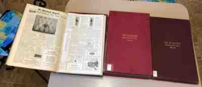 20 VOLUMES 1935-1958 DURHAM NC HIGH SCHOOL THE HI-ROCKET NEWSPAPER GENEALOGY