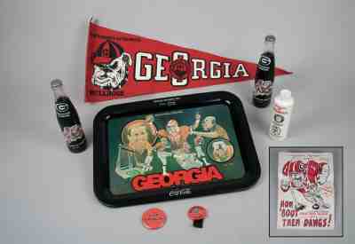 Georgia Bulldogs 1980 Championship Misc Memorabilia