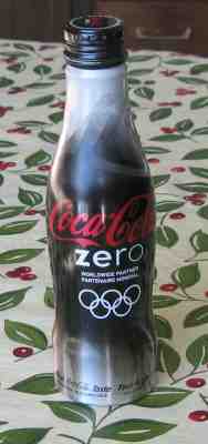 COKE ZERO COCA-COLA VANCOUVER 2010 OLYMPIC WINTER GAMES 250ml ALUMINUM BOTTLE