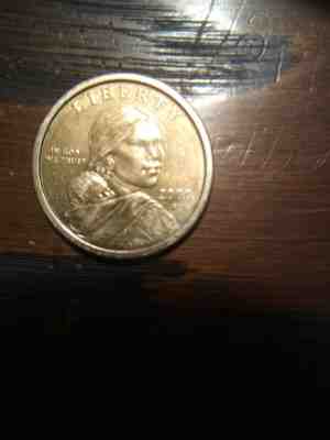 Sacagawea 1 dollar coin 2000 [rare] P mint