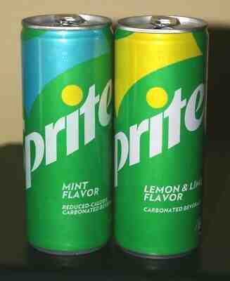 Very rare SPRITE  cans set from  PAKISTAN 