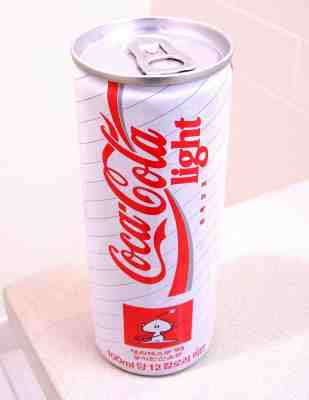 **Vintage Rare COCA-COLA Light Coke South Korea Daejeon Expo '93 250ml Soda Can