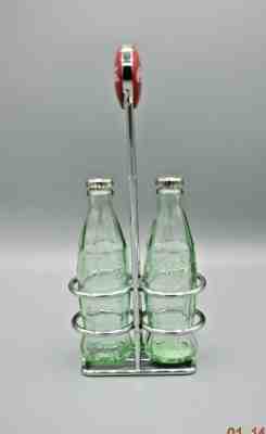 TableCraft Coca-Cola / Coke Bottle Salt & Pepper Shakers with Rack