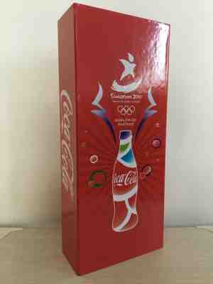 Rare Coca-Cola alu bottle set from Singapore for Youth Olympic Games