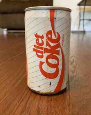 1988 Singapore Olympics Diet Coke / Coca Cola Pop Top Can - Unopened / Half Full