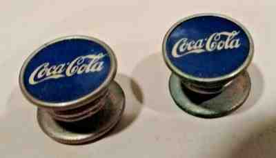 2 1920's Coca Cola Mens Kum A Part Shirt Studs