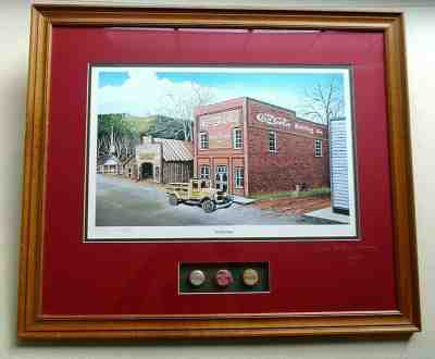 Coca Cola The Bottling Company Tom Butler Limited Edition Framed Art Print Coke 