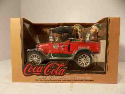 Coca Cola Christmas 1918 Ford Pick Up North Pole Bottling Works NOS MIB