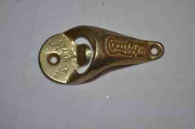 2 STARR X solid brass COCA COLA  bottle opener 1 NIB EUC 