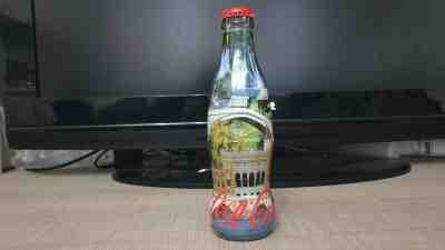 Coca Cola Bosnia Glass Bottle 40th Anniversary VERY RARE LIMITED EDITION
