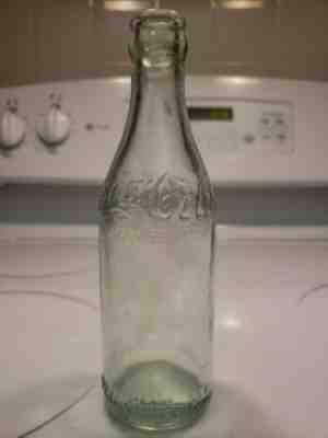   COCA COLA straight sided COKE bottle PIKEVILLE KY VERY  Rare KENTUCKY 