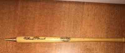 Vtg Enjoy Coca-Cola 6.5" Toy Wood Baseball Bat Pen NO INK Collectible Mini Promo