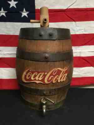 Antique Coca Cola Wood Keg Barrel Soda Fountain Dispenser WOW!