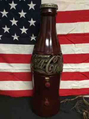 Vintage Super Rare! 1931-34 Crosley Coca Cola Authentic Bottle Radio Working!