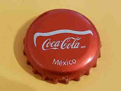 Coca Cola Mexico Soda Bottle Cap Crown Coke Beer Old 