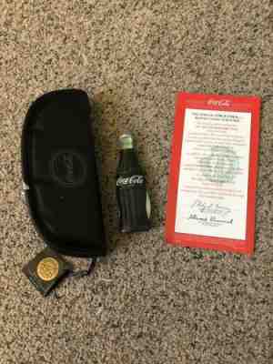Franklin Mint Official Coca-Cola Bottle Pocket Knife Heirloom Collection 