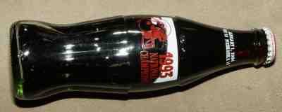 ERROR Bottle 1993 Florida State University National Champions Coke Coca-Cola