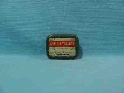 Early COCA COLA -- JACOB'S PHARMACY Aspirin Tin -- ATLANTA, Georgia GA -- RARE!