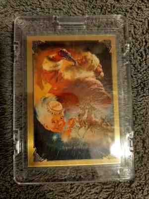 24kt. 999.9 fine gold Travel Refreshed Coca-Cola coke series 1 trading card #230