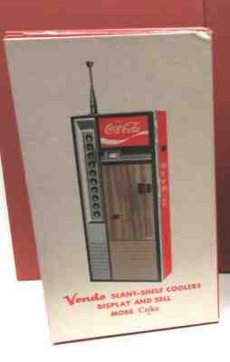 RARE MINT MINT 1970s COCA-COLA (JACK RUSSELL) FM/AM 9 TRANSISTOR RADIO-W/SLEEVE