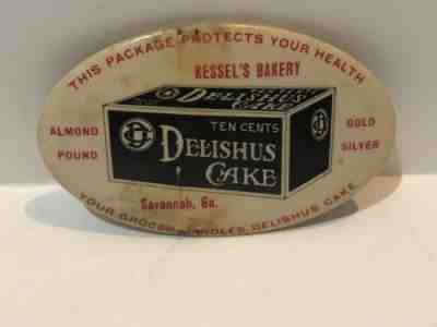 Kessel’s Bakery Vintage Savannah Georgia Delishus Cake Very Rare