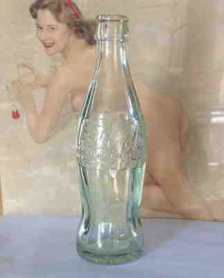 Pat. 1915 Tracy CA Hobbleskirt Coca Cola Coke Bottle San Joaquin not blob hutch