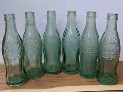 Vintage coca cola bottles Yazoo City Baton Rouge Diamond Embossed