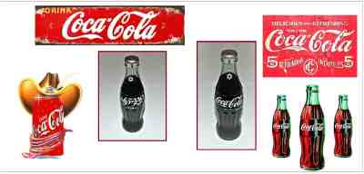 UNOPENED & FILLED. COCA COLA BOTTLE. STAR OF DAVID. ENGLISH & HEBREW. 6 1/2 OZ.