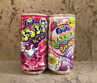 Fanta Cans Set, ER, Japan  ???????? 00’s, 190ml